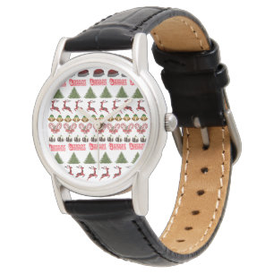kerstpatronen, horloge