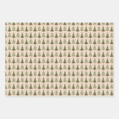 kerstpatronen inpakpapier vel (Voorkant 2)