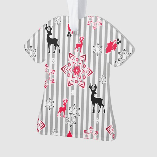 kerstpatronen ornament (voorkant)