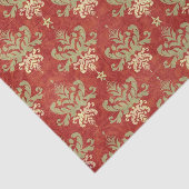  kerstpatronen voor feestdagen tissuepapier (Detail)