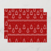 Kerstpatroon 116 notitiekaartje (Voorkant / Achterkant)