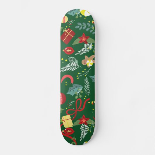 Kerstpatroon 5 skateboard (Voorkant)