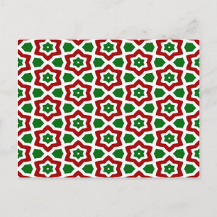 kerstpatroon briefkaart