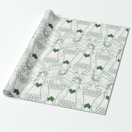 Kerstpatroon cadeaupapier