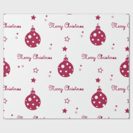 Kerstpatroon cadeaupapier