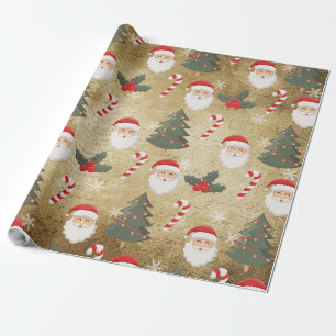  kerstpatroon cadeaupapier