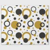 kerstpatroon cadeaupapier (Vlak)