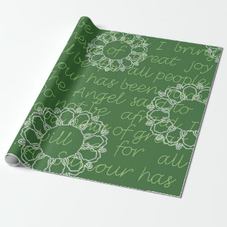 Kerstpatroon cadeaupapier