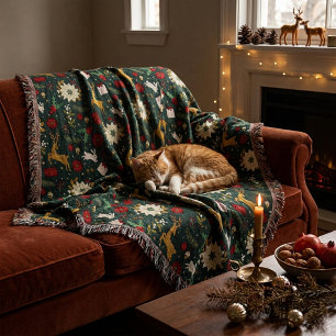 Kerstpatroon deken