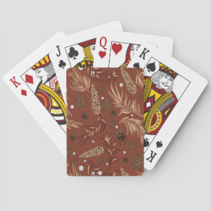 Kerstpatroon, Dennen Sneeuw 8 Pokerkaarten