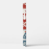 kerstpatroon in lappendeken. Traditioneel Case-Mate iPhone Case (Achterkant / Rechts)