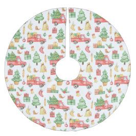  kerstpatroon kerstboom rok