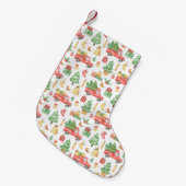  kerstpatroon kleine kerstsok (Voorkant (Hangend))