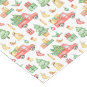 kerstpatroon korte tafelloper (Hoek)