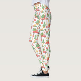  kerstpatroon leggings
