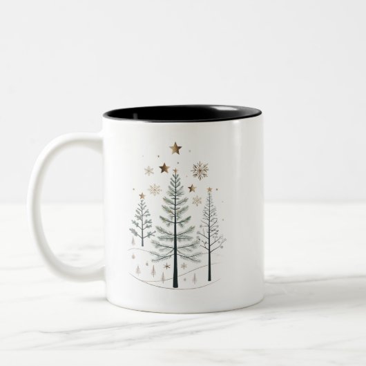 Kerstpatroon mok (Links)