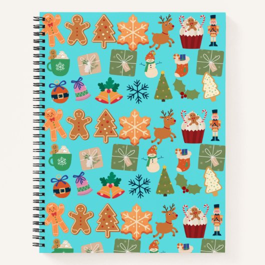 KERSTPATROON NOTITIEBOEK (Voorkant)