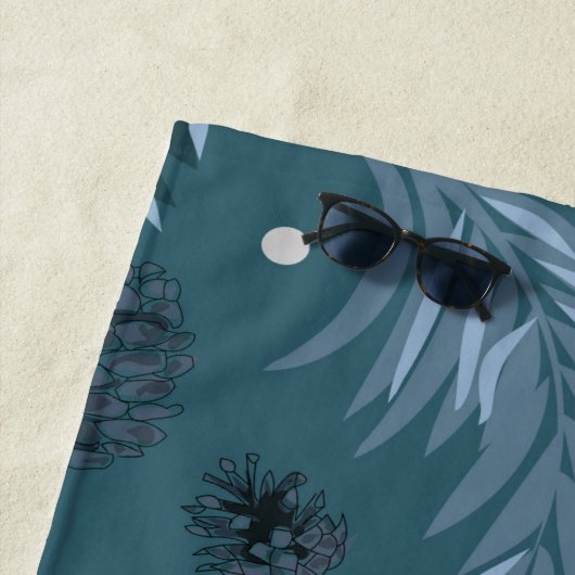 kerstpatroon, pijnsneeuw 12 strandlaken (In situ)