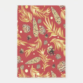 kerstpatroon, pijnsneeuw 3 post-it® notes (Voorkant)