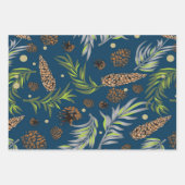 kerstpatroon, pijnsneeuw 9 inpakpapier vel (Voorkant 2)