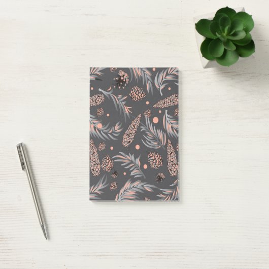 kerstpatroon, pijnsneeuw post-it® notes (Kantoor)
