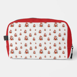 Kerstpatroon - Schattigee rode vos naadloos patroo Toilettasje