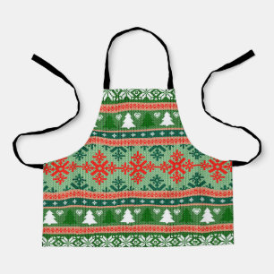kerstpatroon schort