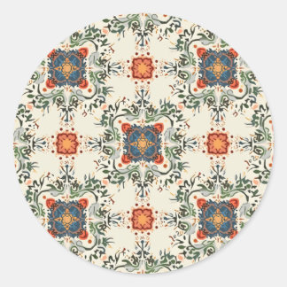 Kerstpatroon stickers