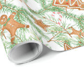 kerstpatroon voor ontbijtkoek cadeaupapier (Rol Hoek)