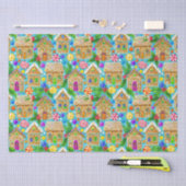 kerstpatroon voor ontbijtkoek tissuepapier (Craft)