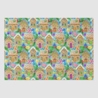 kerstpatroon voor ontbijtkoek tissuepapier