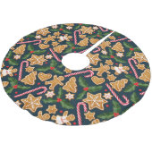  kerstpatroonborstel S Kerstboom Rok (Gekanteld)