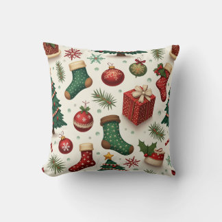 kerstpatroonkussen kussen