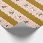 kerstpatroonpapier cadeaupapier (Hoek)