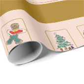 kerstpatroonpapier cadeaupapier (Rol Hoek)