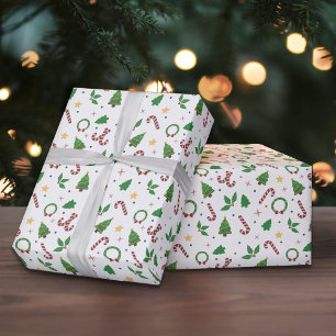 kerstpatroonpapier cadeaupapier