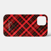 kerstpatroonpatroon Case-Mate iPhone case (Achterkant (horizontaal))