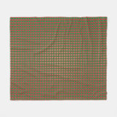 kerstpatroonpatroon fleece deken (Voorkant (Horizontaal))