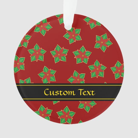 kerstpatroonpatroon ornament (voorkant)