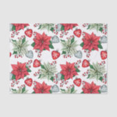 kerstpatroonpatroon tissuepapier (Voorkant)