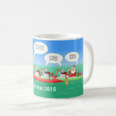 kerstpeddel koffiemok (Voorkant rechts)