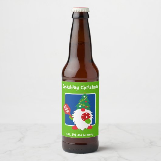 🎅 kerstpekelaar bier etiket (Voorkant)