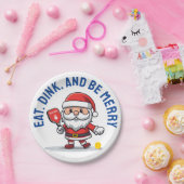  🎅 kerstpekelaar papieren bordje (Feest)