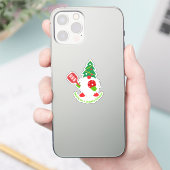 🎅 kerstpekelbal sticker (Telefoon)