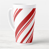 Kerstpermint Mok met grote latte (Linkerhoek)
