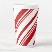Kerstpermint Mok met grote latte (Voorkant)