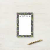 kerstpersen snowflakes bessen post-it® notes (Op bureau)