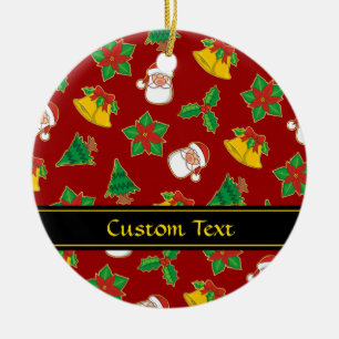 Kerstpictogrammen Keramisch Ornament