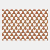 kerstpictogrammen voor het ontwerpen van papierpak inpakpapier vel (Voorkant 2)