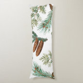 kerstpijnbomen met naaldbeschermer lichaamskussen (Voorkant Verticaal)